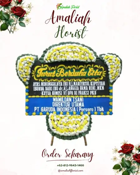 Papan Bunga Duka Sumber Mulyorejo